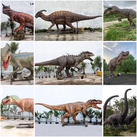 Dinosauri dinosauro realistico statua statuari