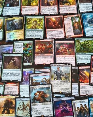 150 rare/mitiche + 3k carte magic non comuni/com