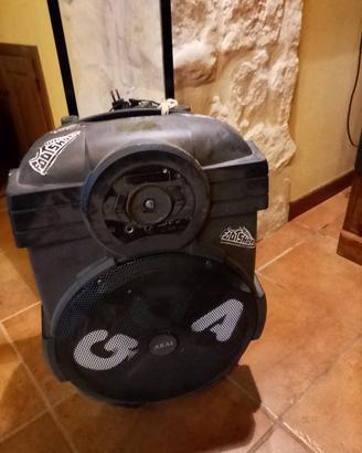 cassa musica a batteria