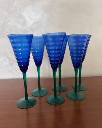 Bicchieri di vetro