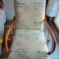 poltrona in ciliegio