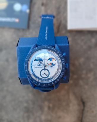 omega x swatch mission to earthphase moonshine gol