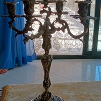 candelabro in argento 800