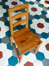 Sedie da pranzo con cuscino