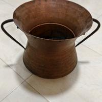 ANTICA GRANDE CONCA IN RAME BATTUTO 4,5 KG