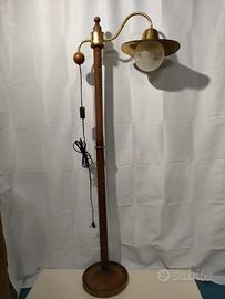 Lampada da Terra Piantana Vintage Anni '70