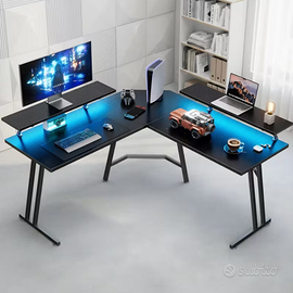 Scrivania da Gaming Angolare a L