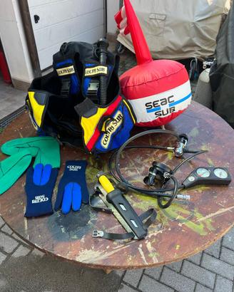 MATERIALE PER SUBBACQUEA
