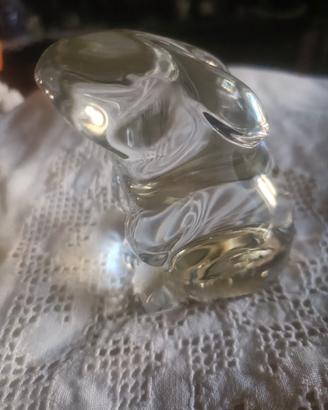 Coniglietto in cristallo Baccarat