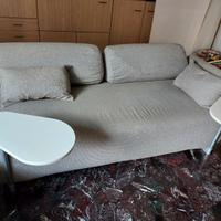 Divano ikea ampio chaise longue letto