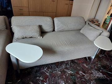 Divano ikea ampio chaise longue letto