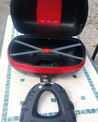 Bauletto moto Givi con piastra 