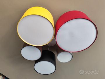lampadario 5 luci
