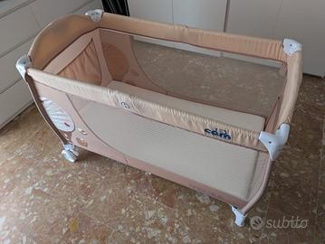 lettino da campeggio cam + materasso