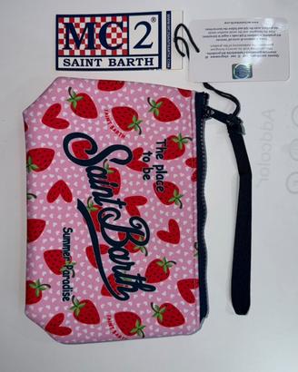 Pochette Saint Barth nuova con certificato QR