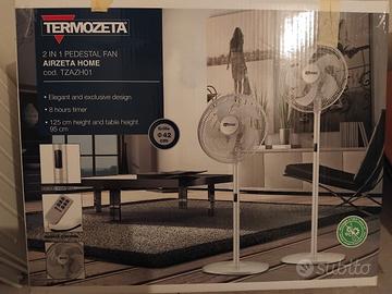 Ventilatore TERMOZETA a piantana 2 in 1