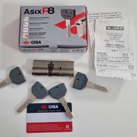 Cilindro europeo CISA AsixP8 35+45