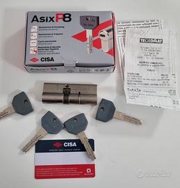 Cilindro europeo CISA AsixP8 35+45
