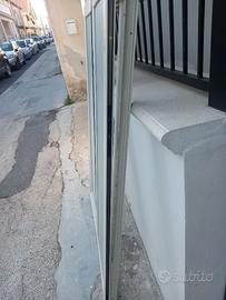 Finestra scorrevole  bianca come nuova