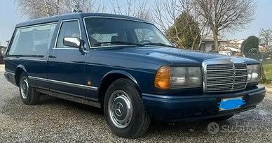 carro funebre d'epoca  mercedes 250-