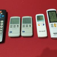 Telecomandi per tv, videoregistratore e altri