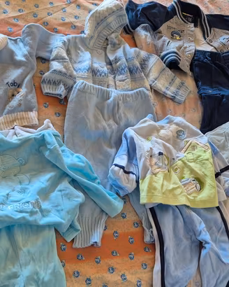 Lotto abbigliamento bambino 3 mesi
