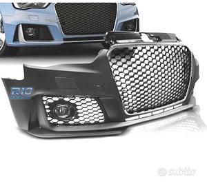 PARAURTI ANTERIORE AUDI A3 8V 12-16 LOOK RS3 CROMO