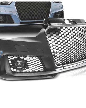 PARAURTI ANTERIORE AUDI A3 8V 12-16 LOOK RS3 CROMO