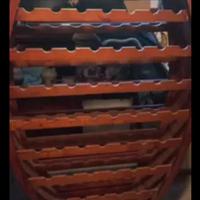 Porta Bottiglie in Legno – Design a Botte