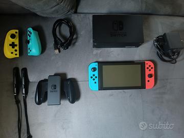 Nintendo Switch con Joy-Con Neon +  Giochi inclusi