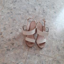 scarpe aperte con tacco