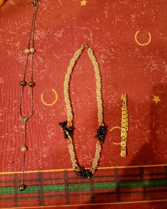 2 collane e un bracciale (Bigiotteria) Donna