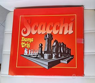 Gioco Scacchi Dama Tris 