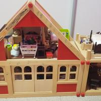 Casetta delle bambole + accessori 