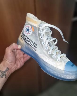 scarpe nuove converse star off White da collezione