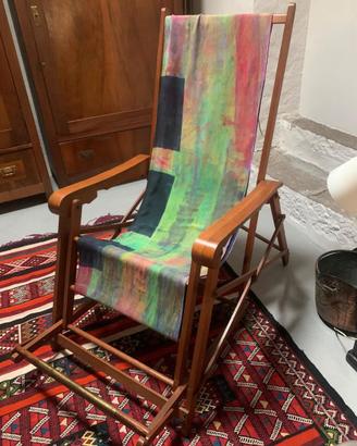 Rara Chaise Longue Transatlantico Primo '900