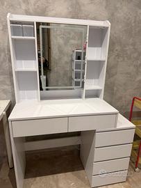 Vanity donna trucchi makeup organizer