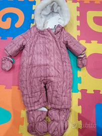 Tuta imbottita neonata 3 mesi