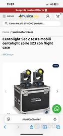 4 Teste mobili Beam  Centolight  Spire x23