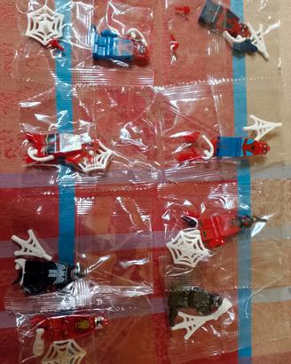 8 minifigure compatibili lego spiderman Ninjago 