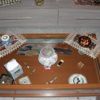 Tavolino Calligaris con ripiano estraibile a vista