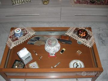 Tavolino Calligaris con ripiano estraibile a vista