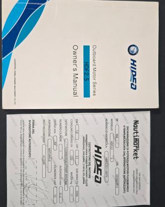 motore fuoribordo  hidea  HDF 2.5 PKH  