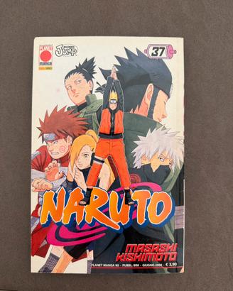 Naruto manga serie nera numero 37