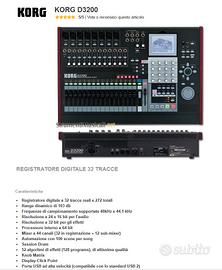 Registratore digitale 32 tracce