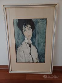 Riproduzione quadro di Modigliani