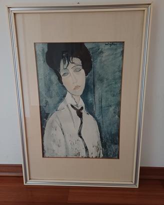 Riproduzione quadro di Modigliani