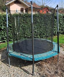 Trampolino elastico da giardino