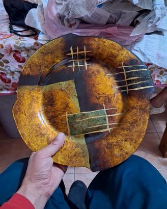 piatto arredo sia da piano che parete
