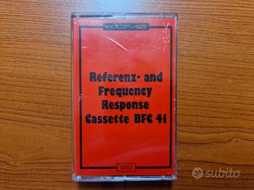Audiocassetta Test Frequenze